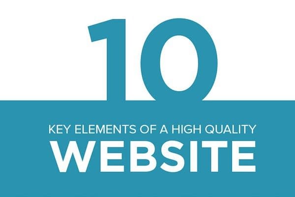 Los 10 elementos principales de un sitio web de calidad