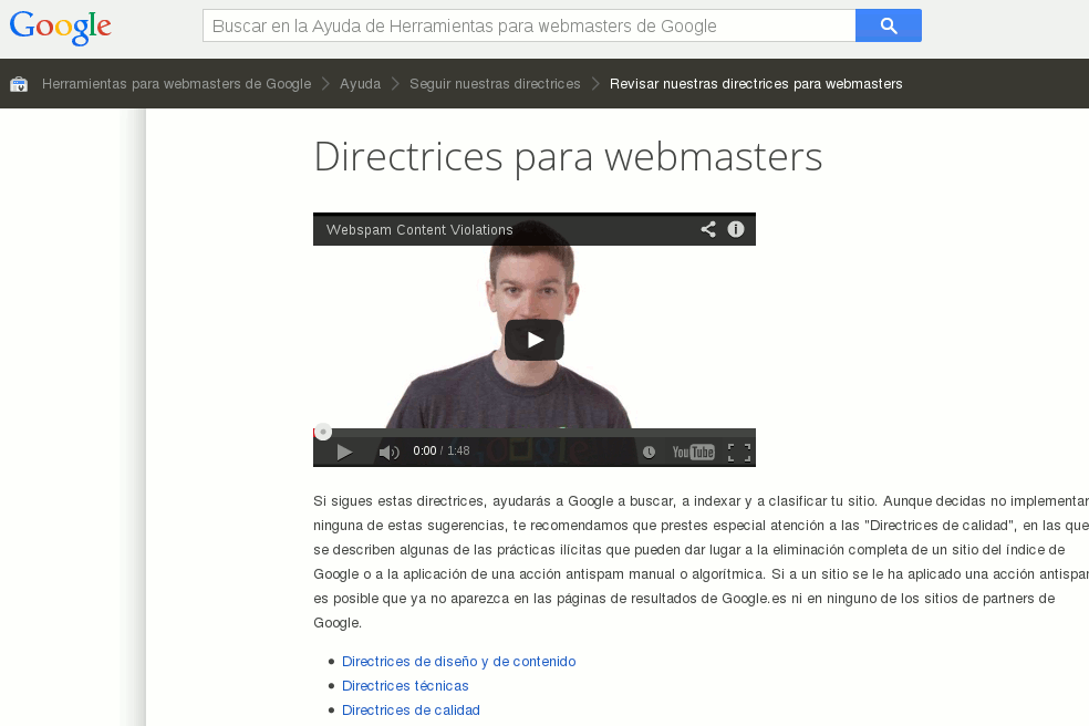 Penalización algorítmica de Google: cómo evitarla